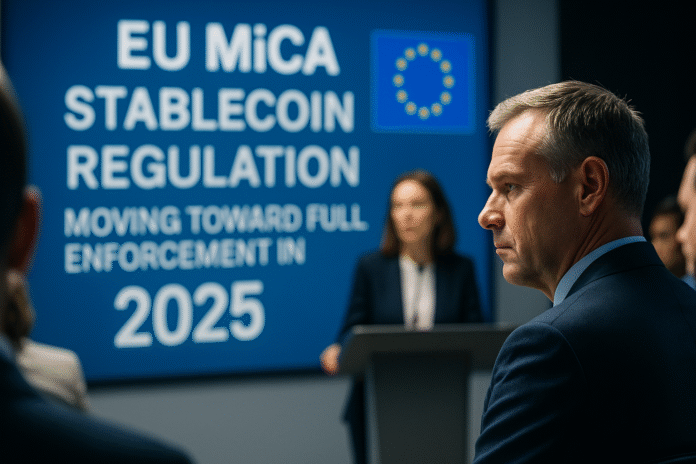 EU MiCA Stablecoin Regulation Coming Into Full Enforcement in 2025